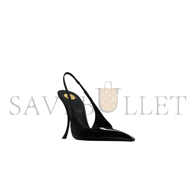 Y51 apolline slingback pumps in patent leather 8483501tvan1000